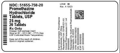 Label (51655 758 20   Rev A 10 23)